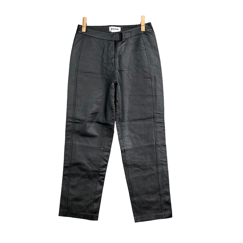 Vintage Bagatelle Leather Pants Womens 8 Petite‎ Biker Grunge Goth Motorcycle